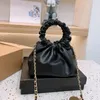 Crossbody Bag Luxurys Bolsas Designer Bag Mulheres Mini Chain Cloud Bag Moda Clássico Cor Sólida Bolsa 231115