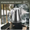 Yemek takımı seti süzgeç çaydanlık restoranı ev infüzyonu paslanmaz çelik çay su ısıtıcısı