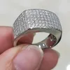 Anneaux de mariage CAOSHI magnifique bague brillante pour femmes bijoux de fête nobles avec accessoires de cérémonie de luxe en zircone brillante