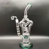 2023 Master Piece Heady Bong Incycler Recycler Glass Bongs Dab Rig Lookah Lab 14.4mm Manlig Joint Handmade Bubbler