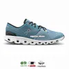 Na nowych chmurach buty chmurę x 3 onCloud OnClouds Women Sneakers Runner Road Training Gym Cloude Clouds Jogging Walking Sneaker 3647Blac