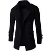 Mens Trench Coats Drop Men British Style Top Coat Long Trench Masculino Man Cloth Classic Double Breasted Overcoat 231127