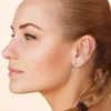 Stud IOGOU Earrings 2023 Trend Dangle Huggie Earring 100 925 Sterling Silver Hoops Woman Original Jewelry for Girls 231101