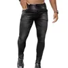 Jeans pour hommes Mode Skinny Garçons Classique Coton élastique Slim Hommes Strech Denim Pantalon de haute qualité Noir Casual Vêtements masculins