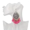 Dangle Oorbellen LOVBEAFAS Boho Etnische Mode-sieraden Kristal Maxi Brinco Vintage Drop Lange Kwast Voor Vrouwen