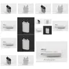 Cell Phone Chargers Eu Wall Charger Quality Real 5V/1A For Cellphone Travel 100Pcs/Up Drop Delivery Phones Accessories Dhgbx