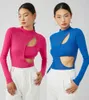 Tops sexis para mujer, mono liso de manga larga con dislocación calada y cuello levantado, mono de alta elasticidad, novedad de 2023