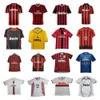 Qqq8 Retro Ac S Soccer Jerseys Tomori Kaka Baggio Maldini Pirlo Inzaghi Gullit Shevchenko Classic 06 07 04 05 09 10 11 12 13 14