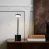 Lámpara decorativa creativa, luz nocturna de lujo, toque para dormitorio, lámpara de atmósfera de cabecera de carga simple moderna, adorno