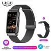 LIGE Смарт-часы для женщин и мужчин Bluetooth с подключением телефона Музыка Фитнес Спортивный браслет Монитор сна 1,47-дюймовые мужские умные часы для женщин