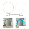 Party Decoration Party Decoration Round Iron Balloon Arch Backdrop Stand Supplies Baby Shower Drop Delivery Home Garden Festive Party Dhric