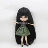 Dockor Icy DBS Blyth Doll Series No.BL9601 Black Hair White Hud 16 BJD Joint Body Neo 230331