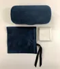 Zonnebrillen brillenkas Bourgondië Velvet Clamshell Small Case Luxury pakket glazen 5 kleur zeer kwaliteit glazen kas doos8131436