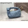 Kassett samma lady påse väska jodie väskor bottegaas designer tote 2023 venata lyx denim vår/sommar denims serie små vävda molnhandväskor mrqh