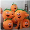 Halloween Pumpkin Mascot Kostuum Hoogwaardige cartoon Groente PLUSH THEME THEMA Karakter volwassen maat Kerstcarnaval Verjaardagsfeestje Fancy Outfit