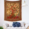 Tapestries Tapestry Green Tree Of Life Wall Hanging Forest Bohemian Hippie Home Picnic Sheet Decor Blanket