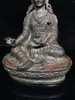 Dekorative Figuren, antike chinesische Seiko-Tibetan-Buddhismus-Bronze, Lotus-Erdnuss-Meister, tantrische Buddha-Statue, ist exquisit und dick