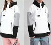 Giacche da sci Giacca da sci Donna Sport Snowboard Uomo Maglione invernale con cappuccio Impermeabile traspirante Colorblock Top Cappotto da neve