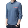 Men's T-shirt Polo Shirt Polo Top T-shirt Long Sleeve T-shirt Designer Polo Loose Fit T-shirt Fashion Casual Cotton Breathable T-shirt Luxury Men's Shirt Ordinary T-shirt