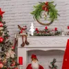 Dekorative Blumenkränze Weihnachtskranz Bauernhaus böhmische Girlande Türbehang Glockenkranz Ornamente für Wand Zuhause Weihnachtsdekorationen Navidad Noel 2024 231102