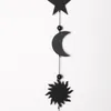 Decorative Figurines Moon Phase Wall Hanging Ornaments Garlands Art Bohemian Bedroom Office L21C