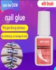 Colle à ongles avec brosse, 7g, séchage rapide, utilisation entière pour la décoration, faux ongles en acrylique, pierre de cristal, diamant, sans blanchiment, 3566473