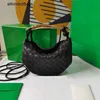 Sardine BottegassVenetas Bags New Sardine Bag Sheepskin Woven Womens Metal Handle Single Shoulder Diagonal Mini Handbag frj