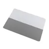Tapetes de mesa quadrado silicone placemat de duas cores isolamento de tapete de tape