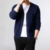 Chandails pour hommes 2023 Nouvelle marque de mode Pull Hommes Cardigan Épais Slim Fit Jumpers Tricots Chaud Hiver Style Coréen Vêtements De Sport Mâle J231102