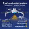 Drones GSF Novo LU3 Max Drone 8K HD ESC Câmera Profissional Fotografia Aérea 5G Wifi FPV Fluxo Óptico Dobrável RC Quadcopter Dron Toy Q231102