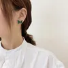 Stud Earrings Valentine's Day Transparent Crystal Bow Fashion Cute Lady Female Temperament Fake Cartilage Jewelry Piercing