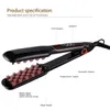 Alisadores de cabelo Flat Iron Straightener Curling Irons Tongs Ondulado Crimper Volumizing Alisamento Cerâmico Curler 231101