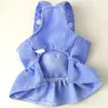 Abbigliamento per cani Pet Velluto a coste Gonna da principessa Abito con cinturino Vestiti per animali domestici per piccoli cuccioli di gatto Costume carino Bretelle senza maniche Forniture