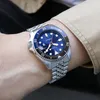 Zegarki męskie Cadisen Cadisen nurkujące mechancial Na rękę luksusowy automatyczny zegarek Ar Crystal Japan nh35 movt 2023
