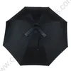 Umbrellas 119cm 직경의 태양 광 자동 충전 패널 전기 팬 방지 유리 섬유 방풍 휴대용 배터리 골프 우산 방지