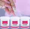 Acrylic Powders Liquids 120ml Powder Extend Gel Nail Polish Clear Pink White Carving Crystal 3D Art Manicure1082085