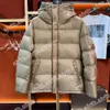 Designer New Winter Down Jacket Hommes Casual Capuche Zipper Veste Mode Coupe-Vent Chaud Down Veste De Luxe Marque Femmes Manteau En Plein Air