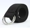 Hot Casual Unisex Canvas Fabric Belt Rand Ring Buckle Weing midjeband Casual Jeans Belt 5 Colors Cinturones HOMBRE6478362