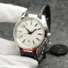 Herrklocka högkvalitativ herresigner Watch 41mm rostfritt stål fällbara spänne Automatisk mekanisk rörelse Sports Watch 007