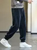 Mens pantolon bahar sonbahar kadife eşofmanlar erkekler bol joggers moda sokak kıyafetleri gevşek gündelik harem artı beden 8xl 231101
