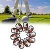 Andere golfproducten 10 stuks Golf Iron Covers Set Golfkoffer PU lederen hoes Wrap Sokken Golfclub hoofdhoezen voor Club Display Dames Heren Oefening 231101