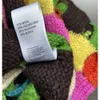 Maglione da donna in misto lana scava fuori maglione colorato fatto a mano gilet 2023 autunno inverno moda coreana 231102