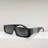 Sacoche zonnebril voor dames mode lGegalvaniseerd metalen naamplaatje voor spiegelbeen 4444 designer zonnebril voor heren UV coolwinks brillen spiegelframe