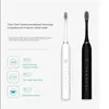 Brosse à dents Brosse à dents électrique sonique ultrasonique automatique USB rechargeable IPX7 voyage étanche avec têtes de brosse à dents remplaçables J189 231102