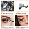 Faux Cils Cluster Lashes 72PCS Clusters individuels Extensions de cils DIY Wispy Fluffy Lash Extension Kit Réutilisable 231101