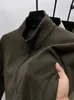 Herrjackor varumärke trend retro jacquard cardigan coat höststativ krage blixtlås tröja high-end casual jacka mode slitage