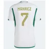 Qqq8 2022 23 Algerije Speler Versie Heren Voetbalshirts Mahrez Feghouli Slimani Bennacer Atal Home Away 3e Trainingskleding Voetbalshirt