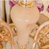 Zinc alloy European chandelier living room lamp Hotel lamps project lanterns romantic bedroom crystal light simple candle light