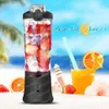 Fruit Vegetable Tools Portable Electric Juicer Fruit Mixers 600ML Blender with 4000mAh USB Rechargeable Smoothie Mini Blender Multifunction Machine 231101