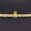 15mm 16mm 18mm 20mm Bracelet 925 Sterling Silver Diamond Gold Custom Men Necklaces Moissanite Cuban Link Chain